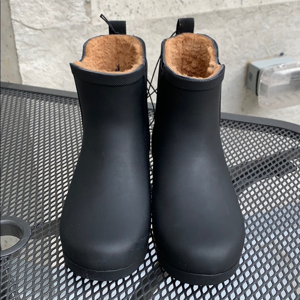 NWT 2020 Chooka Delridge Chelsea Black Rain Boot - Picture 4 of 5